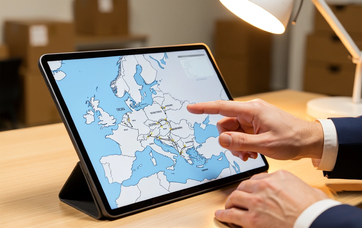 Digitales Dispositions-Dashboard Anwendung